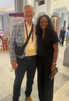 From left to right:Michael Little, MD Mfonobong Okubadejo, MD