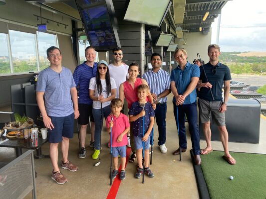 May 2022 Fellows Wellness Event at Top Golf