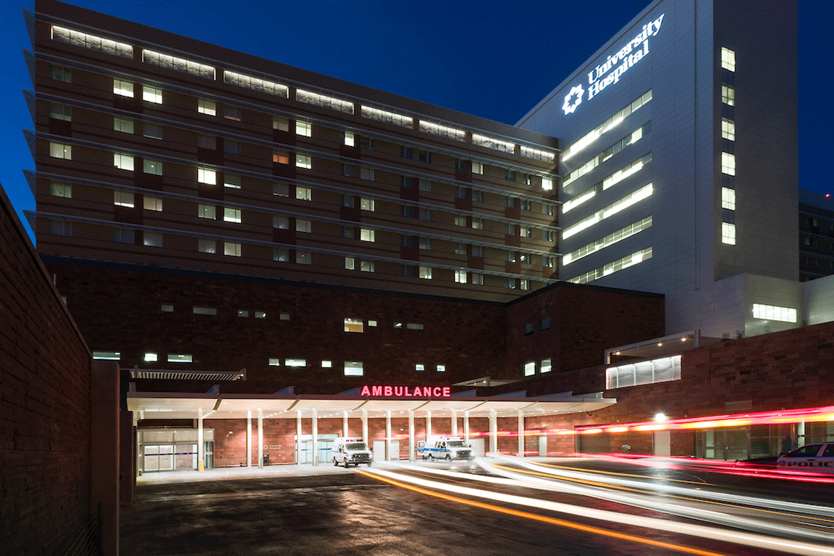 Emergency Room Entrance University Hospital
