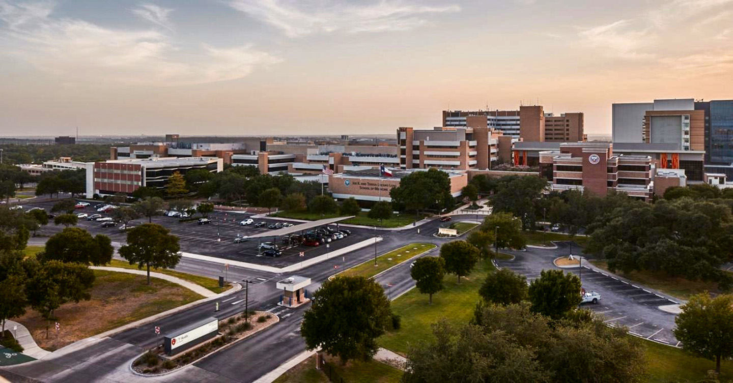 Arial image of skyline