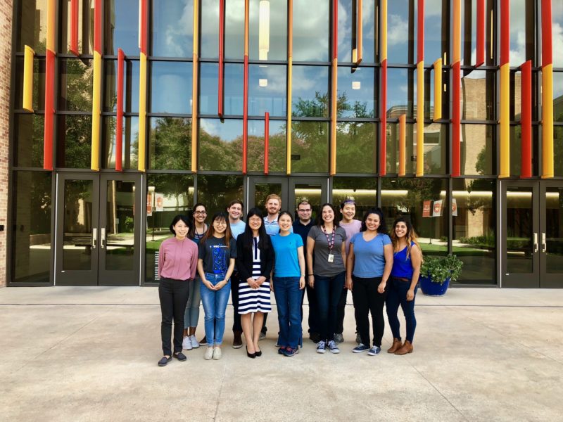 Group photo in front of ALTC building 2018