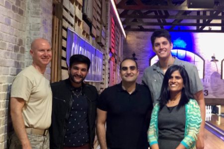 Fellows bowling night: 2019-2020 Fellows Welcome Bowling Event