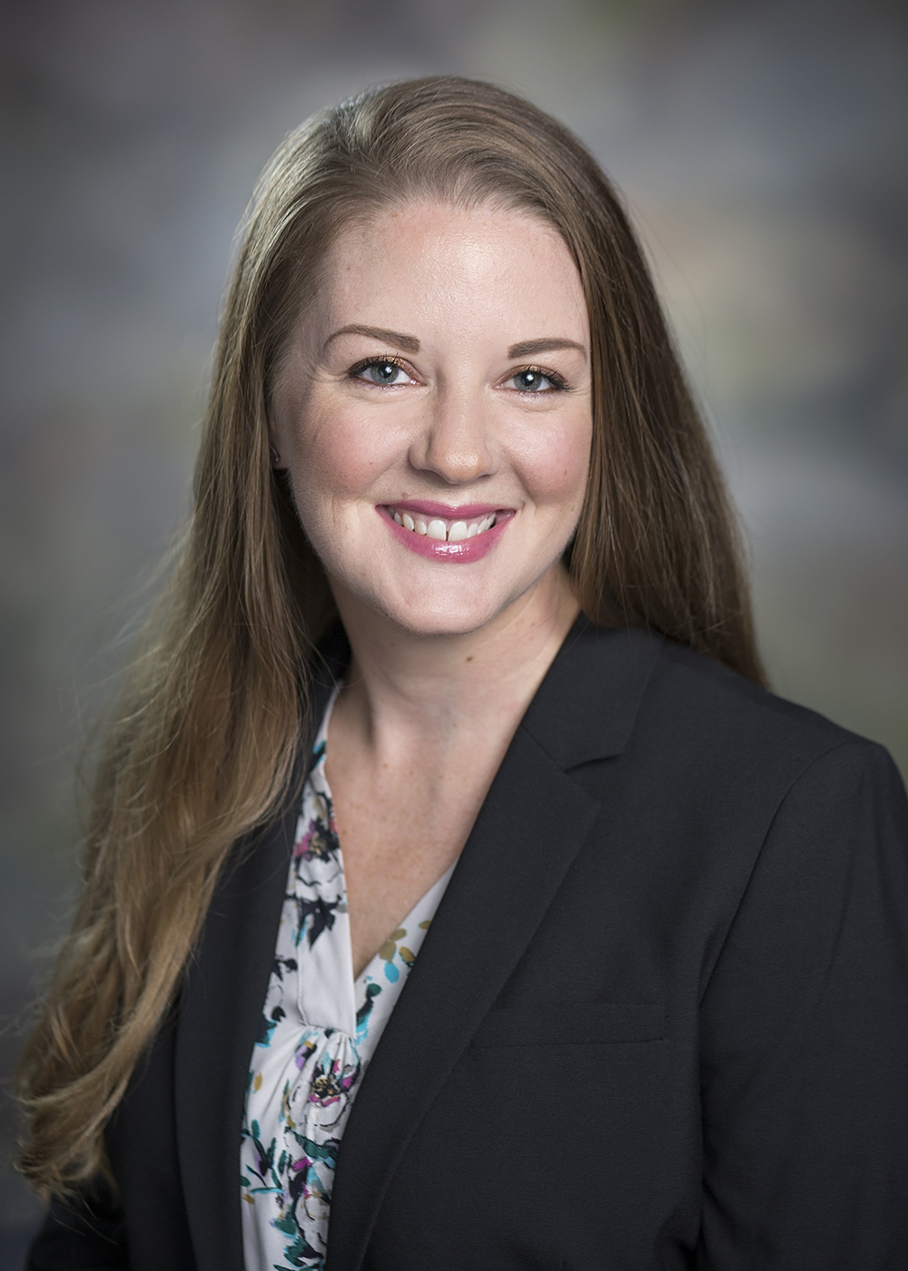 Jena Smith smiling for her staff photo.
