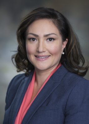 Nurse Practitioner Jennifer Campbell smiling for her staff photo.