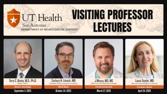 Flier for 2026 Visiting Professors