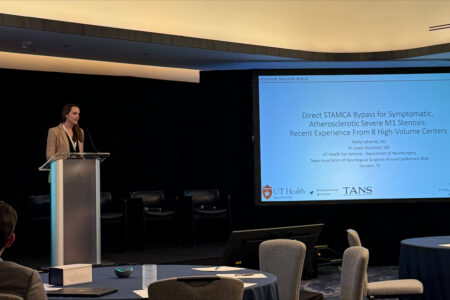 Dr. Lafuente presents at TANS.