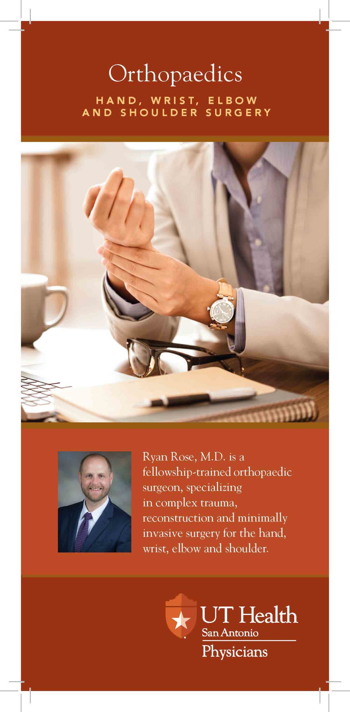 Ryan Rose, MD making a difference at UT Health San Antonio - Orthopaedics