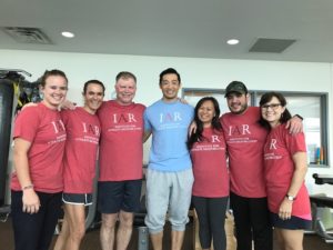 dry needling instructor and students