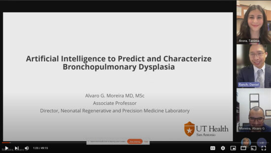 Artificial Intelligence to Predict and Characterize Brochopulmonary Dysplacia
