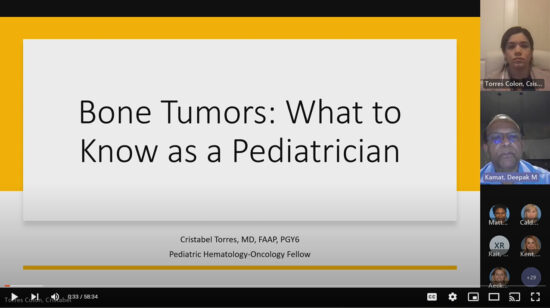 Bone Tumors: what to know as a pediatrician