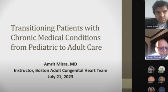Transitions to Adult Care in Patients with Chronic Medical Conditions - Pediatric Grand Rounds