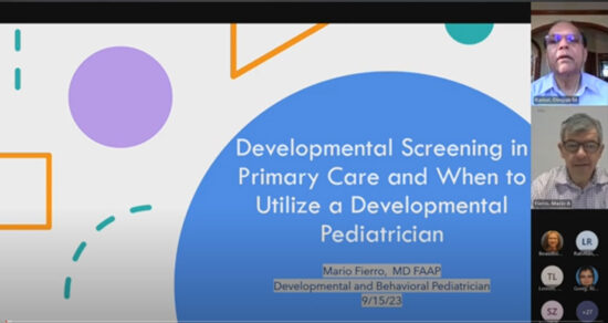 Developmental Screening in Primary Care and When to Utilize a Developmental Pediatrician