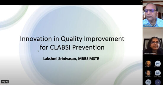 Innovation in Quality Improvement for CLABSI prevention