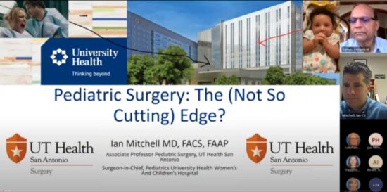 Pediatric Surgery: The (occasionally not-so) cutting edge