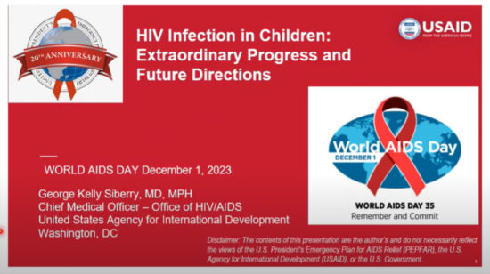 HIV infection in children: Extraordinary Progress and Future Directions”