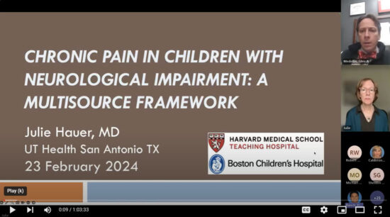 Chronic Pain in Children with Neurological Impairment: A Multisource Framework