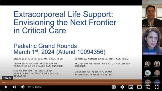Extracorporeal Life Support: Envisioning the Next Frontier in Critical Care