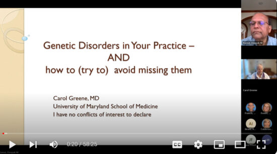 Genetic disorders in your practice