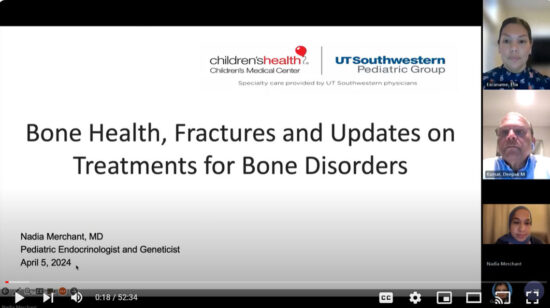 Bone health, fractures, and updates on treatment for bone disorders