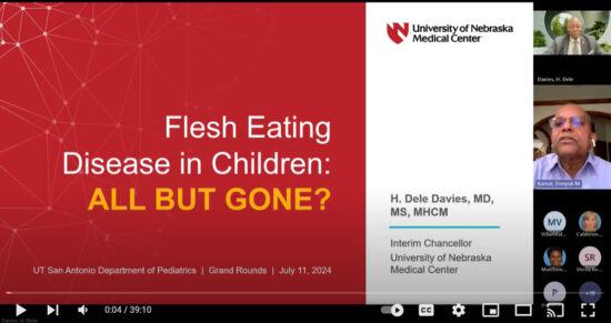 Flesh Eating Disease in Children