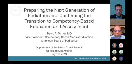 Preparing the Next Generation of Pediatricians: Continuing the Transition to Competency-Based Education and Assessment