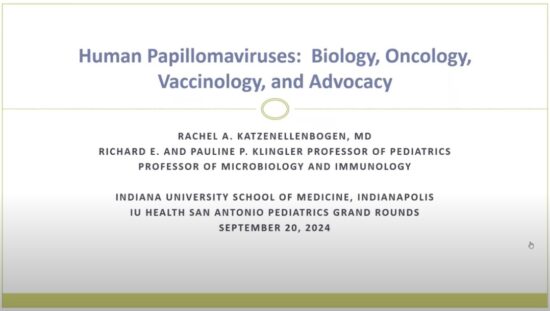 Human Papillomavirues Biology Oncology Vaccinology and Advocacy