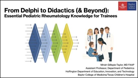From Delphi to Bedside: Essential Pediatric Rheumatology Knowledge for Trainees