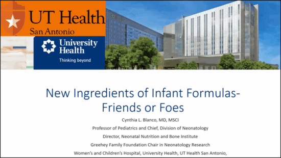 New Ingredients of Infant Formula - Friends or Foes?