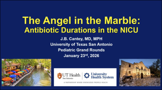 The Angel in the Marble - Optimal Antibiotic Duration in the NICU setting