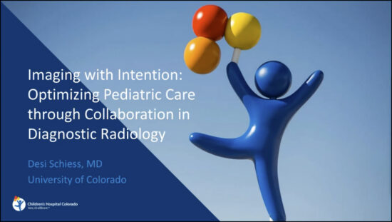 Imaging with Intention: Optimizing Pediatric Care through Collaboration in Diagnostic Radiology