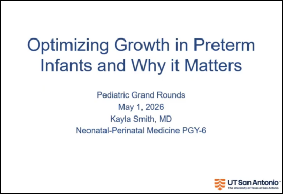 Optimizing Growth in Preterm Infants and Why it Matters Optimizing Growth in Preterm Infants and Why it Matters?