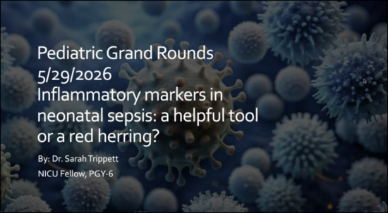 Inflammation Markers in Neonatal Sepsis A Helpful Tool or a Red Herring Inflammation Markers in Neonatal Sepsis: A Helpful Tool or a Red Herring