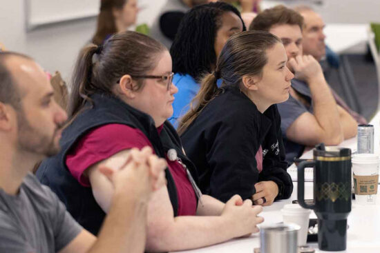 Students at NICU 2026 lecture