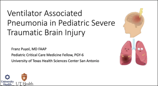 Ventilator Associated Pneumonia in Pediatric Severe Traumatic Brain Injury