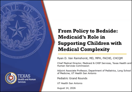 From Policy to Bedside: Medicaid's Role in Supporting Children with Medical Complexity