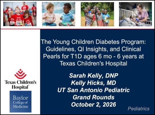 The Young Children Diabetes Program: Guidelines, QI Insights, and Clinical Pearls